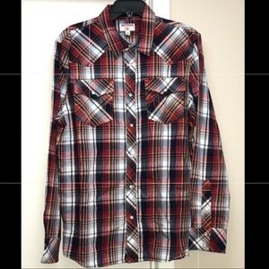 True Religion Western Button Down Shirt